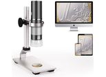 4K 3840 X 2160P Wifi Fotocamera Digitale Microscopio Supporto Metallico Regolabile, Wireless Portatile Iphone Android Phone Windows Mac Pc