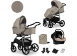 Carrozzina Kunert Mata 3In1 In Marrone/Moka Con Equipaggiamento Cosmo