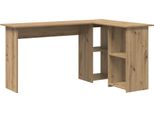 Vidaxl Scrivania Artisan In Rovere 142 X 102 X 73 Cm Materiale In Legno