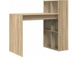 Vidaxl Scrivania Rovere Sonoma 108 X 55 X 103,5 Cm Materiale A Base Di Legno
