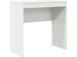 Vidaxl Desk Bianco 80 X 40 X 76 Cm Materiale A Base Di Legno