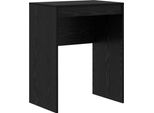 Vidaxl Scrivania In Rovere Nero 60 X 40 X 76 Cm Materiale A Base Di Legno