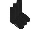 Jack & Jones Rafael Plus Calzini 3 Paia Nero Eu 47-50 Uomo Nero Eu 47-50