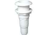 Nuova Rade Montaggio Semplice A Foro Passante 28-35 Mm Bianco Bianco Taglia Unica