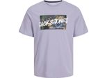 Jack & Jones Hawaii Shape - Maglietta A Maniche Corte Viola S Uomo Viola S