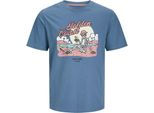 Jack & Jones Elijah - Maglietta A Maniche Corte Blu L Uomo Blu L