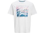 Jack & Jones Colton Maglietta A Maniche Corte Con Stampa Fotografica Bianco S Uomo Bianco S