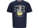 Jack & Jones Elijah - Maglietta A Maniche Corte Blu M Uomo Blu M