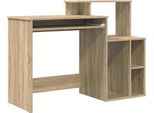 Vidaxl Scrivania Rovere Sonoma 120,5 X 44 X 88,5 Cm Materiale A Base Di Legno