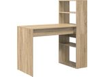 Vidaxl Scrivania Rovere Sonoma 113 X 54 X 120 Cm Materiale A Base Di Legno