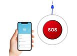 Pulsante Di Emergenza Wolf Guard Tuya Wifi Smart Sos, Allarme Personale Senza Fili Di Chiamata Di Panico Anziani, Pazienti, Bambini Disabili, Ricaricabile, N