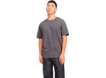 Jack & Jones Organic Basic T-Shirt A Maniche Corte Grigio L Uomo Grigio L