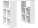 Vidaxl Scrivania Con Ripiano Bianco 90 X 50 X 75 Cm Materiale A Base Di Legno