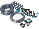 Sistema Di Irrigazione A Goccia 32.8FT 8 Fori Regolabile Preciso Nebulizzazione Irrigazione A Goccia Kit Di Irrigazione Per Giardino Serra Prato
