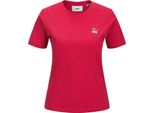 Jack & Jones Carly Regular Fit Jjxx Kurzarm-T-Shirt Rot M Damen Rot M