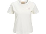 Jack & Jones Carly - Maglietta A Maniche Corte Jjxx Dal Taglio Regolare Bianco M Donna Bianco M