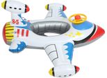 Anello Gonfiabile Aeroplano Nuoto Sedile Gonfiabile Aeroplano Nuoto Galleggiante Con Volante Per Bambini Bianco