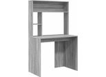 Vidaxl Scrivania Grigio Sonoma 91 X 50 X 149 Cm Materiale A Base Di Legno