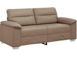 Syfax™ Divano A 2 Posti Cappuccino 180X81X84 Cm In Pelle Finta