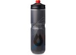 Borraccia Isolata Per Bicicletta Hydrapak Polar Surge - Borraccia Ad Alta Portata E Da Spremere Per Il Ciclismo E Lo Sport (Nero, 700 Ml / 24 Oz)