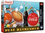Trefl, Coca Cola Play Refreshed, 1000 Pezzi Premium Plus