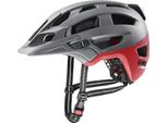 Uvex Finale 2.0 Light Fahrradhelm-Silver Red Mat