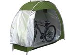 Capannone Per Biciclette 210D Oxford Tessuto Impermeabile Copertura All'aperto Tenda Verde Od