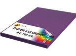 Carta Colorata A4 100G Viola Scuro V2 100 Fogli