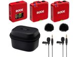 Rode Wireless Go Gen 3 Rd Con Custodia Di Ricarica + 2X Lavalier Go E 2X WS05