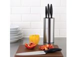 Ceppo Portacoltelli Nisbets Essentials Con Set Di Coltelli Da 5 Pezzi