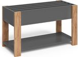 Vitalispa Scaffale Per Bambini Malia, 80 X 46 Cm, Grigio/Artisan/Artigiano