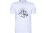 Mountain Warehouse - Maglietta "Ben Nevis Scotland"" Da Uomo, Manica Corta MW4596 (Xxl) (Bianco)"