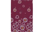 West Ham United Fc - Coperta A Bolle, In Pile AG4050 (Taglia Unica) (Vino Rosso)