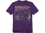 Bon Jovi - Maglietta "Slippery When Wet"" Per Uomo/Donna Unisex TV20689 (3XL) (Viola)"