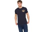 Crosshatch - Maglietta "Motocross"" Da Uomo BG2150 (L) (Navy)"