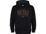 Amplified - Felpa Con Cappuccio "Animal Print"" Per Uomo/Donna Unisex, Logo GD4142 (Xs) (Nero)"