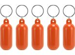 5 Pezzi Chiave Di Plastica Galleggiante Galleggianti Portachiavi Galleggiante Catena Per Nuoto Spiaggia Viaggi Sport Acquatici Arancione