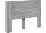 Vidaxl Testata Grigio Sonoma 140 X 16,5 X 103,5 Cm Materiale A Base Di Legno