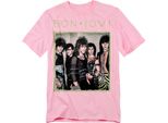 Bon Jovi - Maglietta Uomo/Donna Unisex TV21604 (3XL) (Rosa)