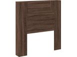 Vidaxl Testiera Look Rovere Marrone 100 X 16,5 X 103,5 Cm Materiale A Base Di Legno