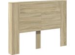 Vidaxl Testata In Rovere Sonoma 140 X 16,5 X 103,5 Cm Materiale A Base Di Legno