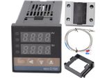 Regolatore Di Temperatura Termostatico Pid Impostato 0-400 ℃ Pollaio Con Relè A Termocoppia 100-240 V 40 A