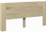 Vidaxl Testata In Rovere Sonoma 200 X 16,5 X 103,5 Cm Materiale A Base Di Legno