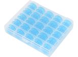 25 Pezzi Bobine Vuote In Plastica Di Ricambio Per Macchine Da Cucire Domestiche Accessori 1 Pezzo Scatola