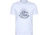 Mountain Warehouse - Maglietta "Ben Nevis Scotland"" Da Uomo, Manica Corta MW4596 (Xl) (Bianco)"