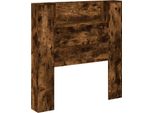 Vidaxl Testata In Rovere Fumé 100 X 16,5 X 103,5 Cm Materiale A Base Di Legno