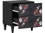 Vidaxl Comodino 2 Pezzi Marrone 40 X 33,5 X 46 Cm Legno Massiccio Di Mango