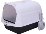 Grande Lettiera Per Gatti Completamente Chiusa Con Porta, Toilette Puzzolente Isolata, Forniture Per Animali Domestici (Borsa Deodorante Ai Carboni Attivi Black Send Shovel)