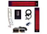 Set Riscaldatore A Infrarossi 1X Infrarotmed Max© 500W + 1X Max© 1300W + Interruttore Di Sicurezza + Icona 2 Touch + Schienale, Installazione A Posteriori Della Sauna, Riscaldatore A Spettro Completo