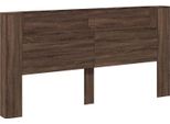 Vidaxl Testiera Look Rovere Marrone 200 X 16,5 X 103,5 Cm Materiale A Base Di Legno